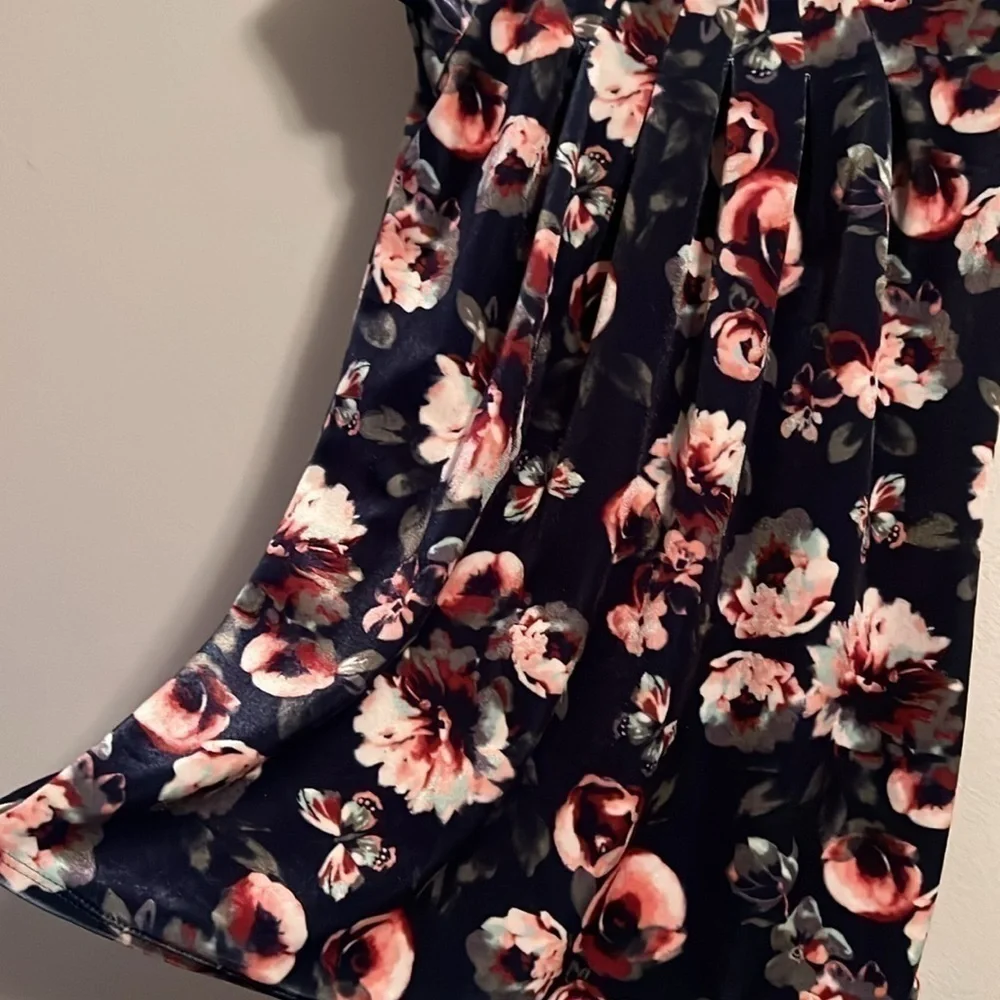 Floral dress warm - little girls. #195
